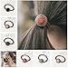 Ruihfas 6Pcs Elastic Hair Ties Rope Ponytail Holder Female Women Girls Hair Accessories
