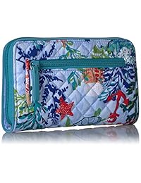 Vera Bradley - Cartera con candado RFID para mujer