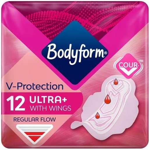 Bodyform Ultra+ Wing 12 per Pack Case of 4