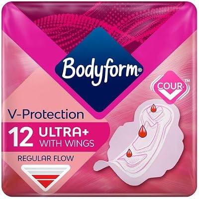 Bodyform Ultra+ Wing 12 per Pack Case of 4