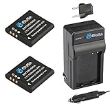 EforTek Li-50B Replacement Battery (2-Pack) and Charger Kit for Olympus LI-50B,Pentax D-li92 and Olympus Stylus 1010, 1020, 1030, 9000, 9010, SP-720UZ iHS, SP-800UZ, SP-810UZ, SZ-10, SZ-11, SZ-12, SZ-15, SZ-16 iHS, SZ-20, SZ-30MR, SZ-31MR iHS, Tough 6000, 6020, 8000, 8010, TG-610, TG-620 iHS, TG-630 iHS, TG-805, TG-810, TG-820 iHS, TG-830 iHS, TG-835, TG-850, TG-860,VG-190, VH-410, VH-515, VH-520, VR-340, VR-350, VR-370, XZ-1, XZ-10,Pentax Optio I-10, RZ10, RZ18, WG-1, WG-1 GPS, WG-2, WG-2 GPS, WG-3, WG-3 GPS, WG-4, WG-4 GPS, WG-10, X70,WG-5 GPS,WG-30,WG-30W