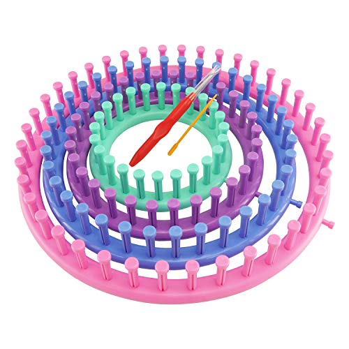 5 LAYOER+Knitting+Pompom+Needle+Circle