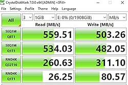Timetec 2TB SSD 3D NAND QLC SATA III 6Gb/s M.2 2280
