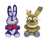 Ktveih Springtrap and Nightmare Bonnie Plush Toy