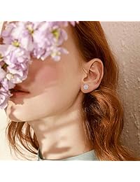 Anchor Earrings Ship Wheel Earrings Anchor Jewelry 925 Sterling Silver Cubic Zirconias Anchor Stud Earrings Anchor Gifts For Women Boat Wheel Earrings