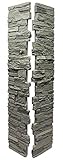 NextStone Slatestone Split Post Cover 8x8x41 Pewter