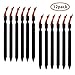 12 Pack Tent Stakes, 7075 Ground Metal Camping Aluminum Tent Pegs, Lightweight Stakes Heavy Duty Spikes Camping Accessories, Black