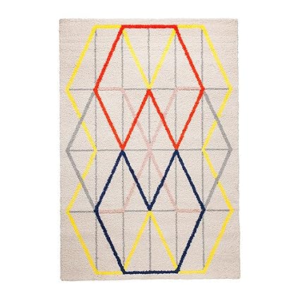 Ikea Ikea Ps 2014 Rug Low Pile Multicolour 133x195 Cm