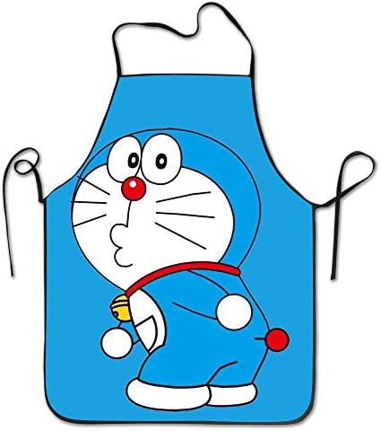 ALIIXUN2 Unisex Classic Doraemon Barbecue Apron