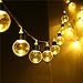 Sogrand Solar String Lights Outdoor Decorations 30 Bulb Decorative Garden Home Decor Fairy Light Warm White LED Deal of The Day Prime Today Landscape Ornaments Lamp Waterproof for Outside Party Yard