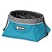 RUFFWEAR - Quencher Cinch Top, Waterproof, Collapsible, Closeable Dog Bowl, Pacific Blue, Large