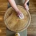 Touch Of Oranges Wood Cleaner & Polish Spray Real Orange Oil Luster Finish, Clean Kitchen Cabinets, Hardwood Floor and All Wood, Restorer, Conditioner - 32 oz