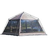 Camping Screen House Gazebo Tent Outdoor 11x11ft All Steel Rod