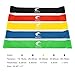 XBNIAO Exercise Resistance Loop Bands Set of 5, 23-Inch Latex Workout Bands for Yoga, Pilates & Physical Therapy with Instruction Manual