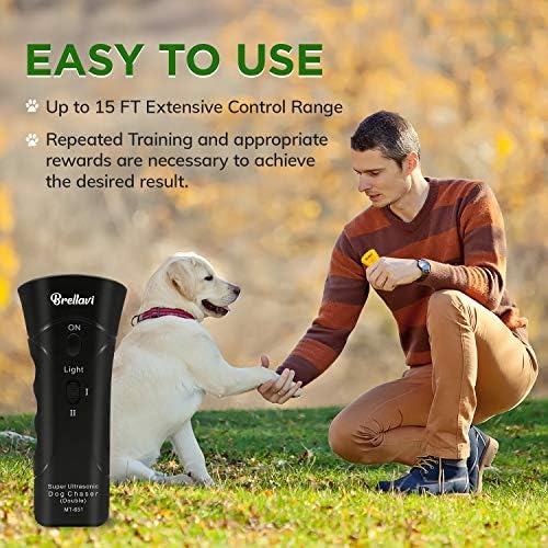 Brellavi Canine Coaching and Barking Management Machine, Handheld Canine Coaching and Barking Management Machine