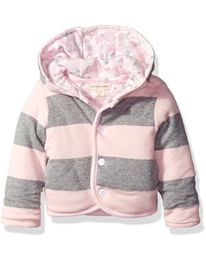 Girls' Organic Reversible Snap Front Jacket