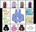 Moda Di Raza- 4 Pc Mens Paisley Tuxedo Dress Suit | Vest | Hanky | Tie | Bow-Tie