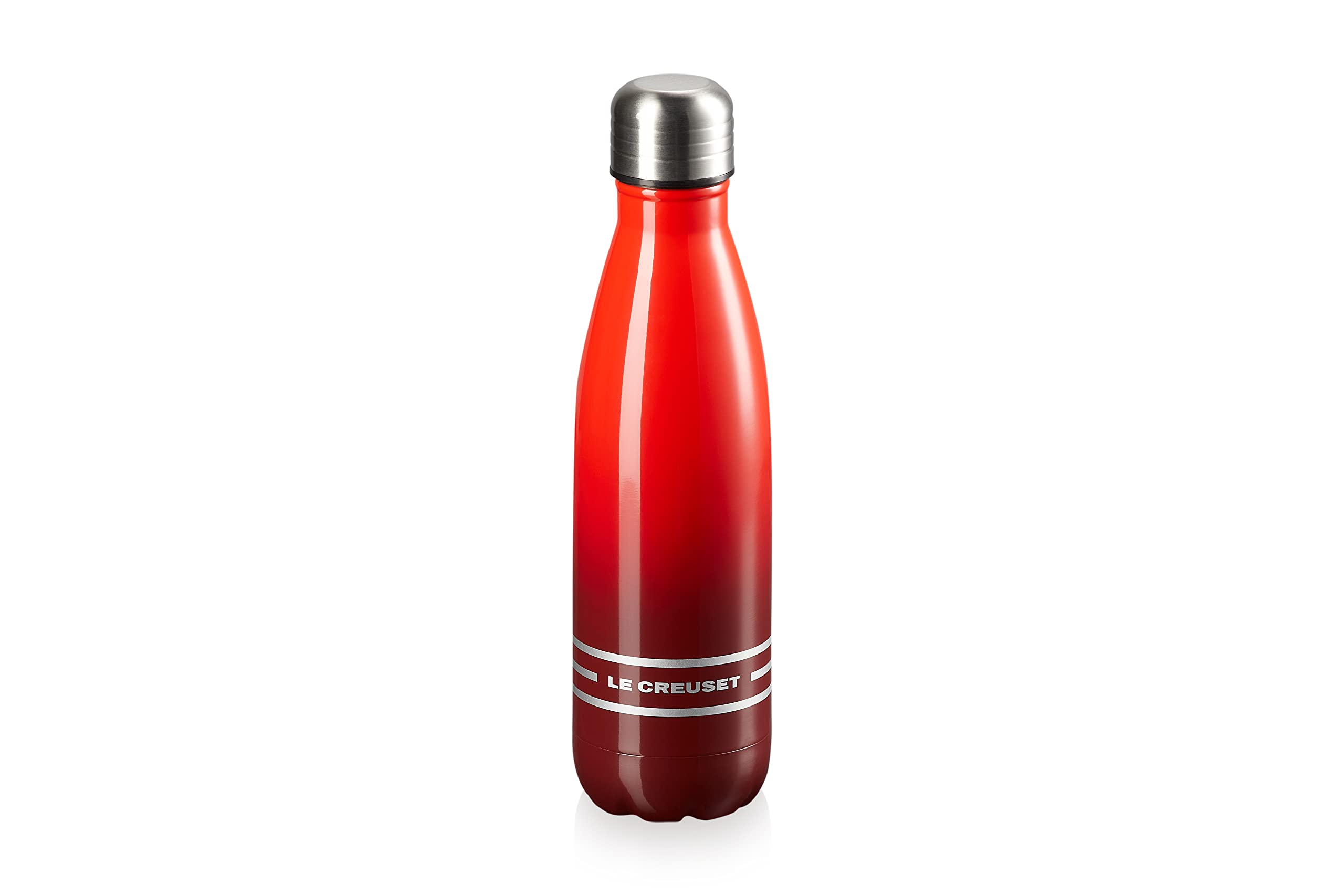 LE CREUSET SS Hydration Bottle 500ml Cerise -Cylinder