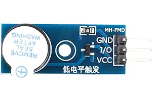 CFTGIW 5 Pcs Active Buzzer Module 3 3~5V Low Buzzer Pin Control Board It Program Be Active of It Internal As S BuzzerBuzzer M