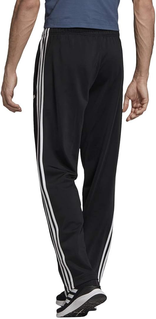 adidas Men's Essentials 3-Stripes Regular Tricot Pants: Clothing