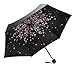 Fidus Mini Travel Sun&Rain Windproof Umbrella - Lightweight Folding Compact Portable Parasol Outdoor Umbrellas for Men Women-Pink Peach