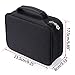 BTSKY 40 Slot Carrying Marker Case Holder -Canvas Zippered Markers Organizer for Primascolor Marker and Copic Sketch Marker (Black)
