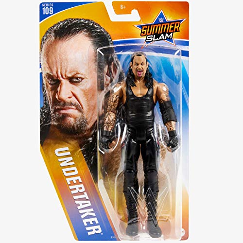 collector WWE Series 109- Undertaker - SummerSlam Action Figure, Bring Home The Action of The WWE - Approx 6"