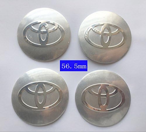 56.5mm Toyota Wheel CENTER Cover Sticker Car Styling Accessories Emblem Badge Wheel Hub Caps Centre Cover for TOYOTA COROLLA RAV4 Camry CROWN PRIUS REIZ VIOS YARIS EZ VENZA HIGHLANDER ALPHARD 4pcs set