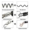 Goture-Retractable-Fishing-Lanyard-Heavy-Duty-Coiled-Extension-Cord-Wire-Steel-Inside-Safety-Rope-for-Fishing-Rod-Kayak-and-Other-Tackle-Tools