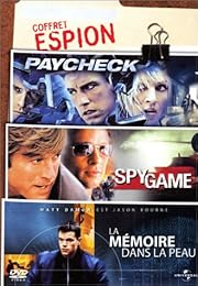Coffret Espion - Paycheck + Spy Game + La Mémoire Dans La Peau