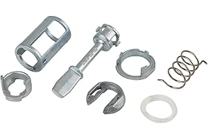 X AUTOHAUX Barrel Door Lock Cylinder Repair Kit for VW for Volkswagen Passat 1996-2005