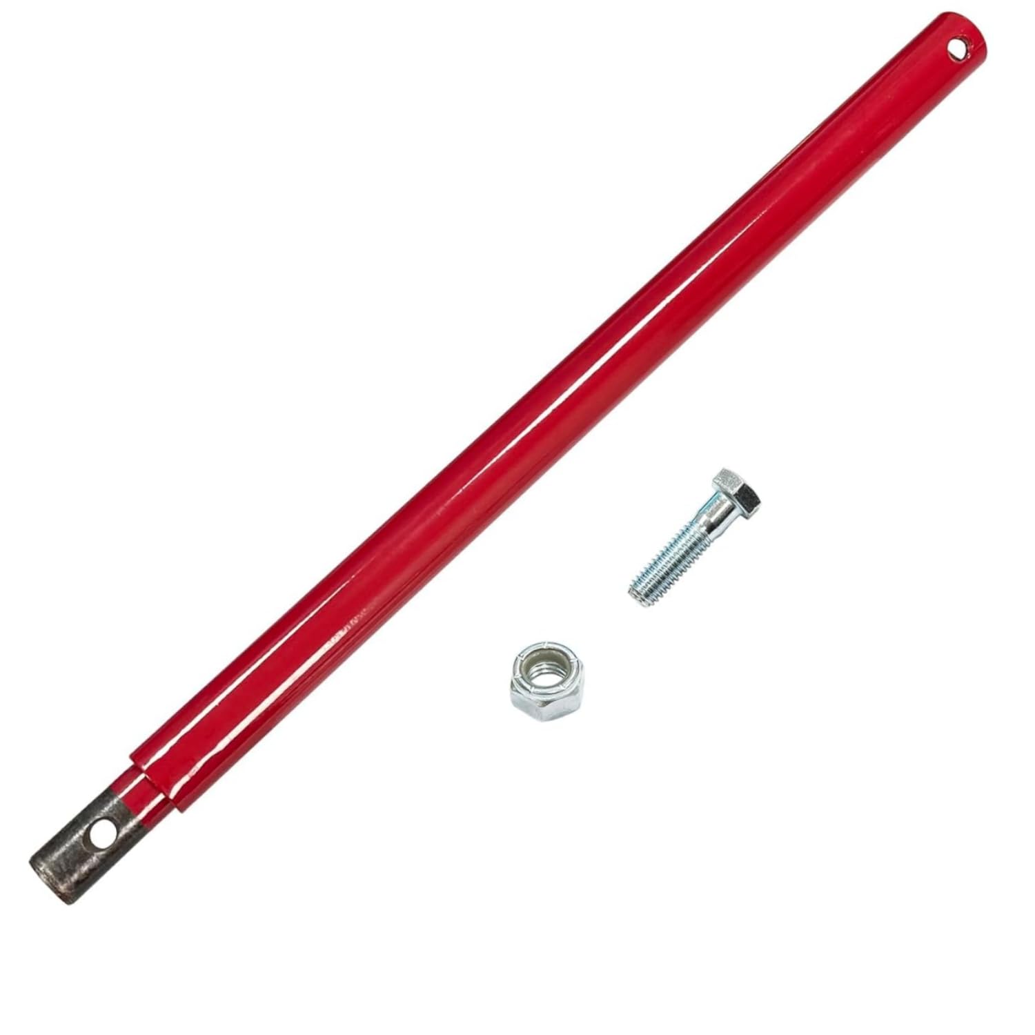 Photo 1 of C CLINK Auger Extension 18" Red Steel Structure Fits All powerheads with a 7/8” Connection
