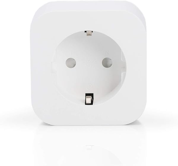 ednet Pack de 2 enchufes WiFi con aplicacin y Control por Voz para Amazon AlexaGoogle Home Enchufe con proteccin de Contacto WiFi Color Blanco
