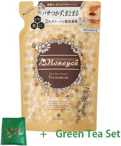 Honeyce Deep Moist Repair Treatment - 400ml - Refill (Green Tea Set)
