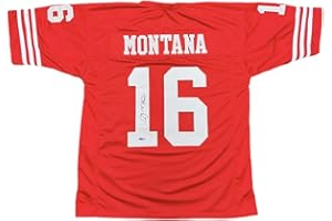 MISTER MANCAVE Joe Montana San Fransico 49ers Signed Autograph Custom Jersey Tristar Authentic Certified