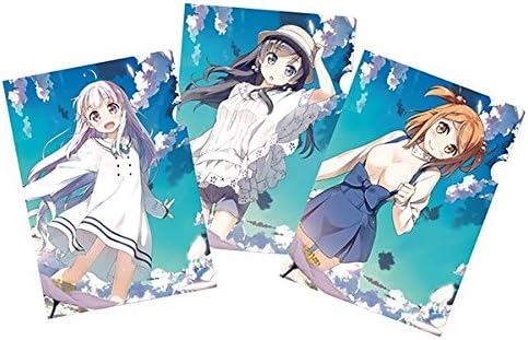 Amazon ガラスの花と壊す世界 クリアファイル3種セット アニメ 萌えグッズ 通販