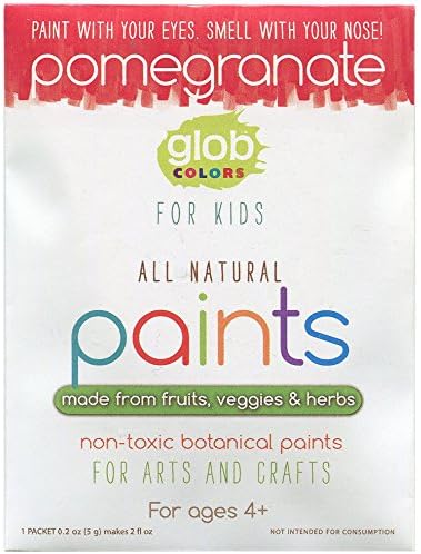 Glob Natural Paint 0.2oz Packet Pomegranate