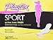 Playtex Sport Ultra Thin Pads with Wings, Reliable Sport Level Protection for Women, Regular, 36 Count