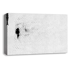 Canvas Wall Art Rustic Ink Pictures Home Wall Decorations for Bedroom Living Room Paintings Canvas Prints Framed - 12x18 inches