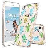 MOSNOVO iPhone 8 Case/iPhone 7 Case, Sea Turtle Pattern Clear Design Printed Transparent Plastic Hard Back Case TPU Bumper Protective Case Cover for Apple iPhone 7 / iPhone 8