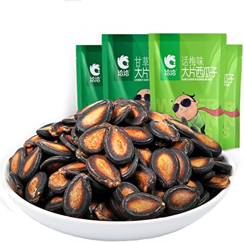 Specialty Snack: Dried Watermelon Seeds Assorted Tastes (Preserved Plum and Liquorice) 720g/25.40oz/1.59lb