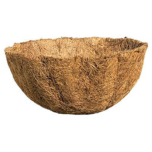 Round Replacement Coco Fiber Basket Liner, 8-Inch