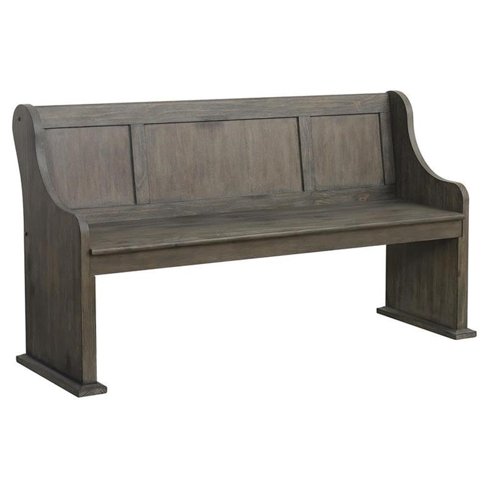 Photo 1 of ***SEE NOTES***
Homelegance Toulon 62" Church Pews Dining Bench, Sturdy Durable Solid Wood Frame Modern Dining Table Bench For Kitchen Table, Living Room, Easy Assembly Vintage French Provincial Design, Glaze Oak