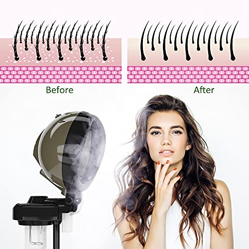 Kingsteam Professional Hair Steamer, Hair Steamer with Ozone, Negative