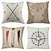 HIPPIH 18x18 Pillow Cover Set of 2, Velvet Throw Pillow Covers, Decorative Christmas Pillowcase with Hidden Zipper for Couch, Sofa, Bed, Cushion