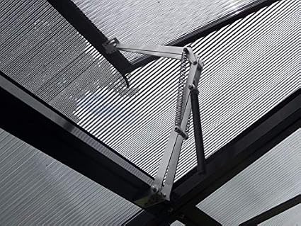 Amazon Com Bibistore Auto Vent Greenhouse Window Opener With Two Springs Solar Automatic Ventilation Openers For Hothouse Cold Frame Gardening Tools No Power Needed Lifts 30 Lbs Garden Outdoor
