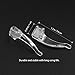 NUOLUX Eyeglasses Anti-Skid Ear Pads Ear Hook 20 Pairs (Transparent)