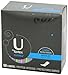 U by Kotex Curves Regular Liners, Unscented, 50 Count (Pack of 4)