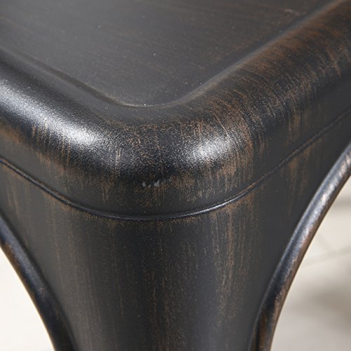 Belleze Set of 2/4 Vintage Style Dining Side Chairs Steel High Back