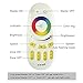 FUYUTEC Milight 2.4G 4-Zone LED Wireless RF RGBW Controller Touch Remote Not Include Batteris for Milight RGBW Led Bulbs Downlight Strip
